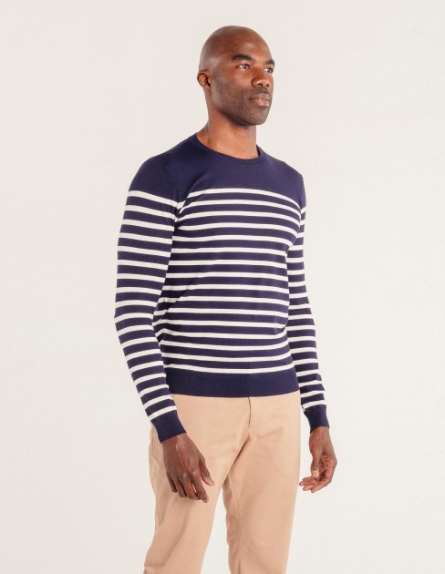 Pull Marinière homme PER-KB-MPU12M7-005-S