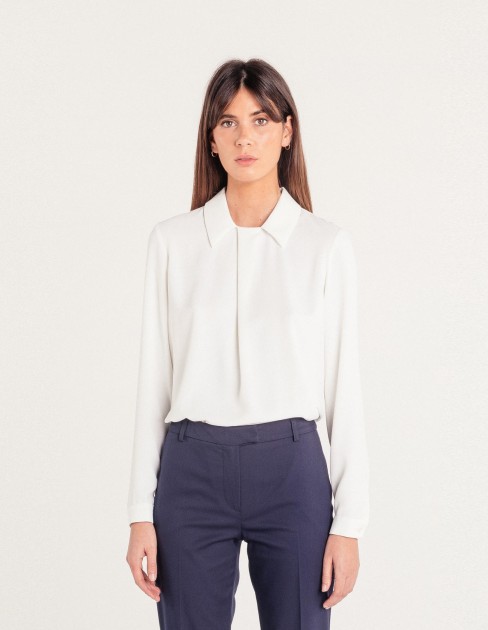 Blouse fluide manches longues PER-KB-WBL02