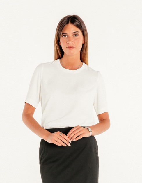 Blouse fluide manches courtes PER-KB-WBL03