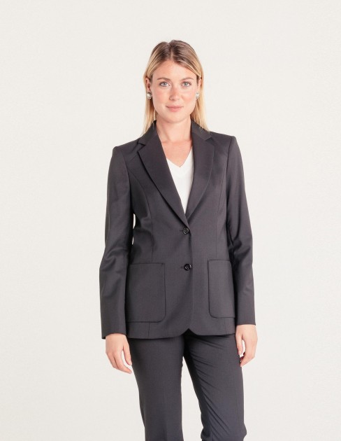 Veste cintrée charcoal PER-KB-WJA04