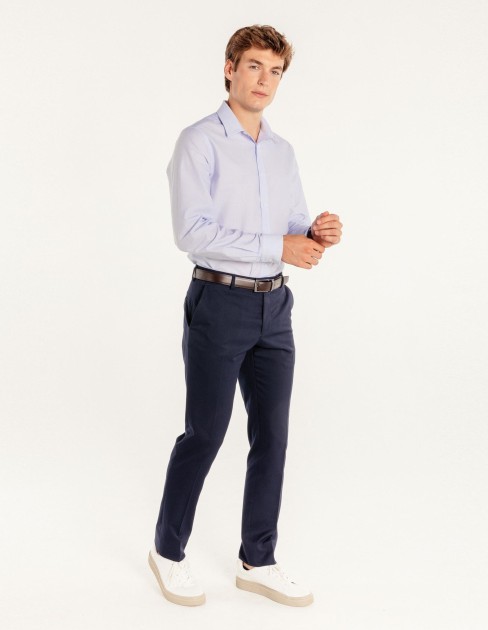 Chemise ajustée homme rayée CAP-KB-MSH15