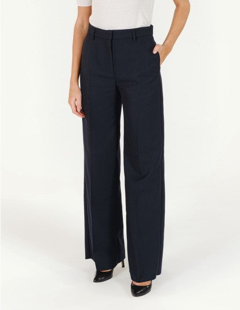 Pantalon large bleu marine CAP-KB-WPA06