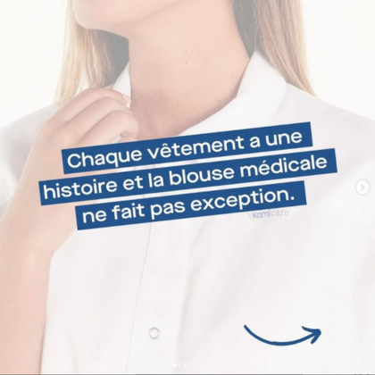 L'histoire de la couleur de blouse médicale Kami Care